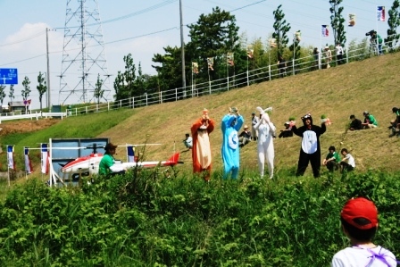 ふれあい田んぼアート2011 平成23年5月14日 田植え