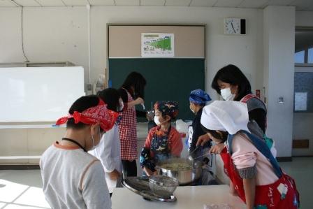 お味噌汁完成！