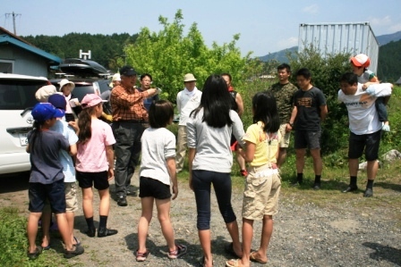 常安おやじの会 平成23年5月21日 田植え