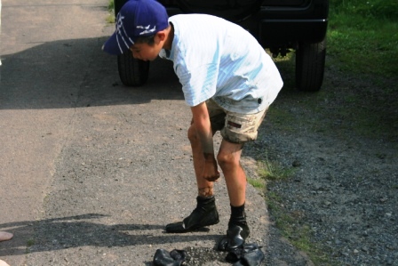 常安おやじの会 平成23年5月21日 田植え