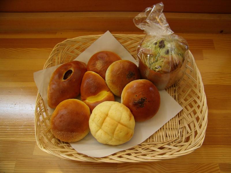 米粉パン盛り合わせ