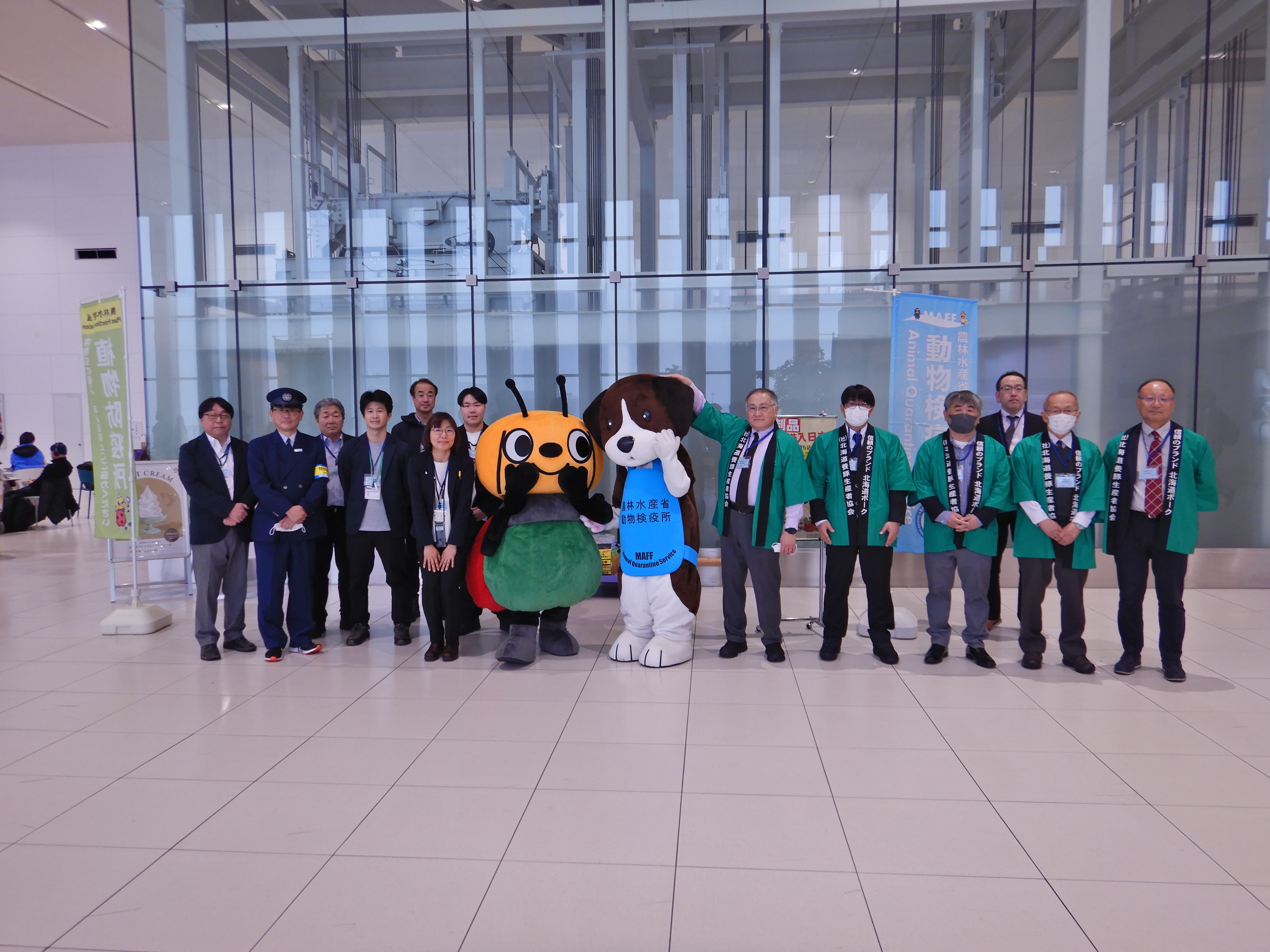 春節広報キャンペーン参加者写真