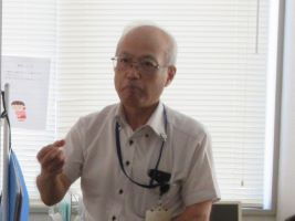 講座の様子（講師）