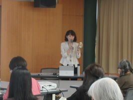 講義の様子（講師）