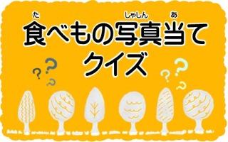 食べもの写真当てクイズ