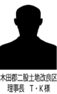 二股土地改良区理事長