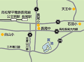 宮池地図
