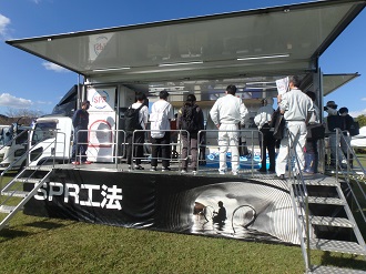 管更正工法デモンストレーション