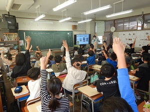 出前授業の様子