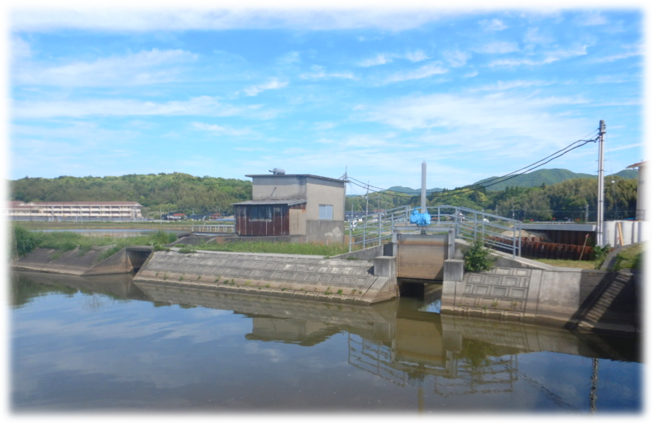 既設排水機場②