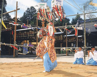 【写真】大波野神舞