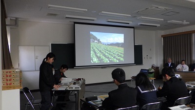 法人就農者による講演