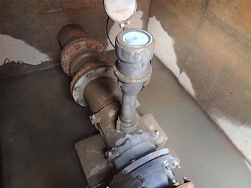 古くなった流量計