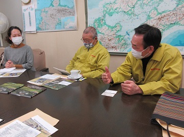 樫谷棚田保存会から竹島先生への質疑