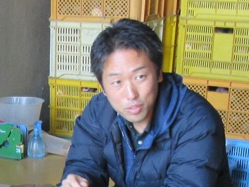 意見交換を行った宝利氏