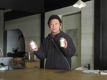 摘果果実を使ったビールと南雲氏