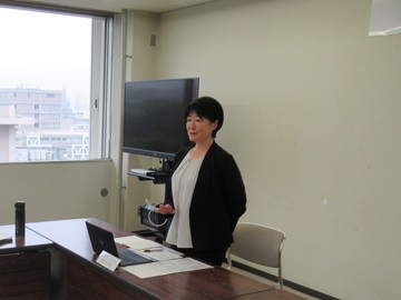 見上地方参事官の開会あいさつ
