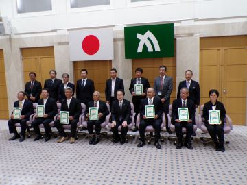 認定を受けた農業者の方々