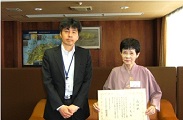 平成26年度食べて応援しよう！感謝状贈呈式