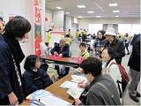 「うたづ健康まつり2014」で食育・米消費拡大をアピール