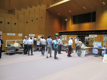 展示会場の様子