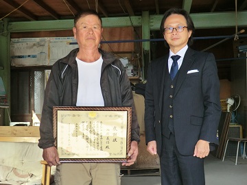 高松市の西原義信さん