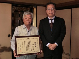丸亀市の仙塲豊さん