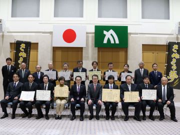 うどん技能グランプリ入賞者