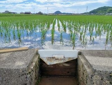 農地７割以上で田んぼダム
