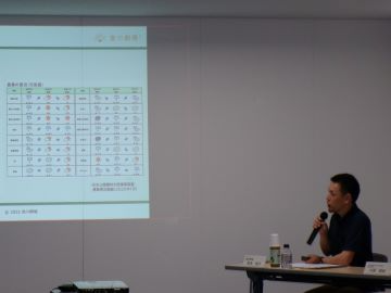 食の劇場　岡本氏による情報提供