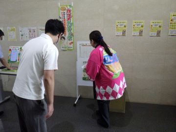 記録の様子