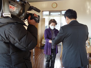 奨励賞を受け取る隅田会長