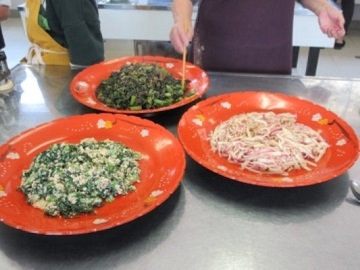 昔野菜の料理