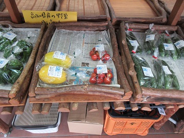 ＢＡＬさとやまで販売されていた野菜