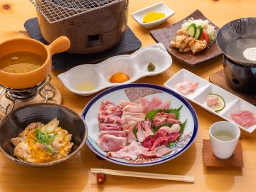 土佐ジロー料理(はたやま夢楽提供)