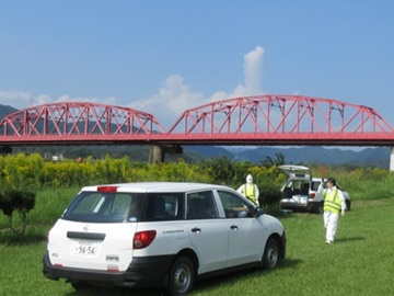 車両誘導の訓練