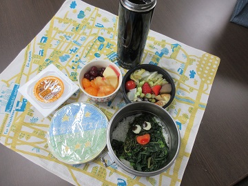 こだわりの「見える化」23品目弁当