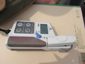 葉色値の測定用機器（SPAD計） 