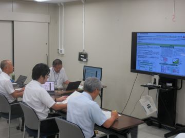 岡山県拠点説明の様子
