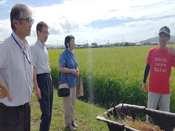 柴田代表からの説明風景１