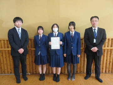 倉敷商業高校の皆さん