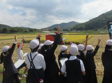 実演見学の様子