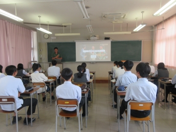教室での授業の様子
