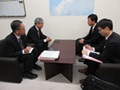 広島国税局と意見交換の様子