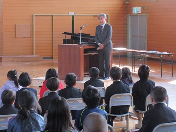 地方参事官からの祝辞
