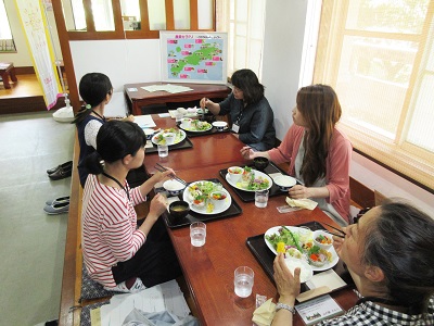 ランチミーティングの様子