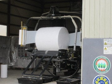 ラップマシンによるラッピング