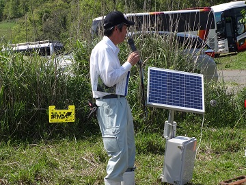 電気牧柵電圧監視システム
