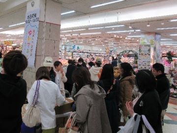マルシェ会場