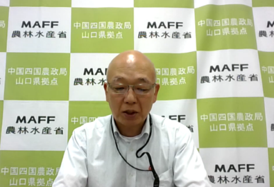 松下地方参事官による概要説明